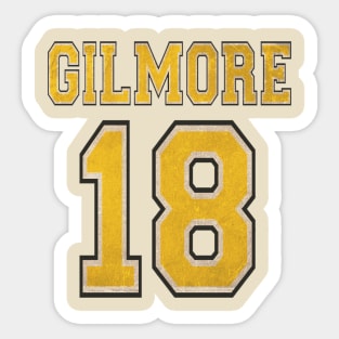 GILMORE 18 Sticker